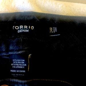 Torrid black jeans 24R